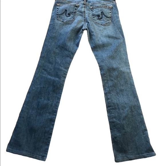 AG Adriano Goldschmied “The Colette” Slim Boot Jean 27X31 Stretch Med Wash - Picture 3 of 8